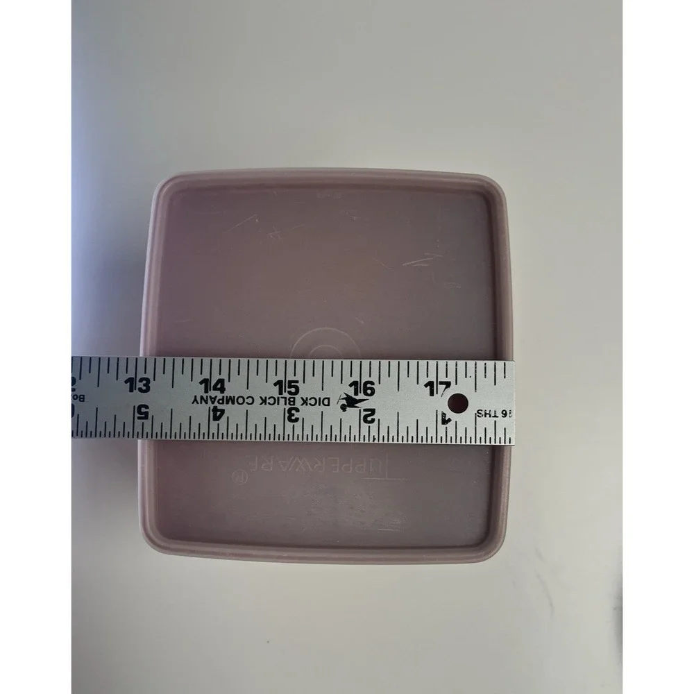 Tupperware vintage square